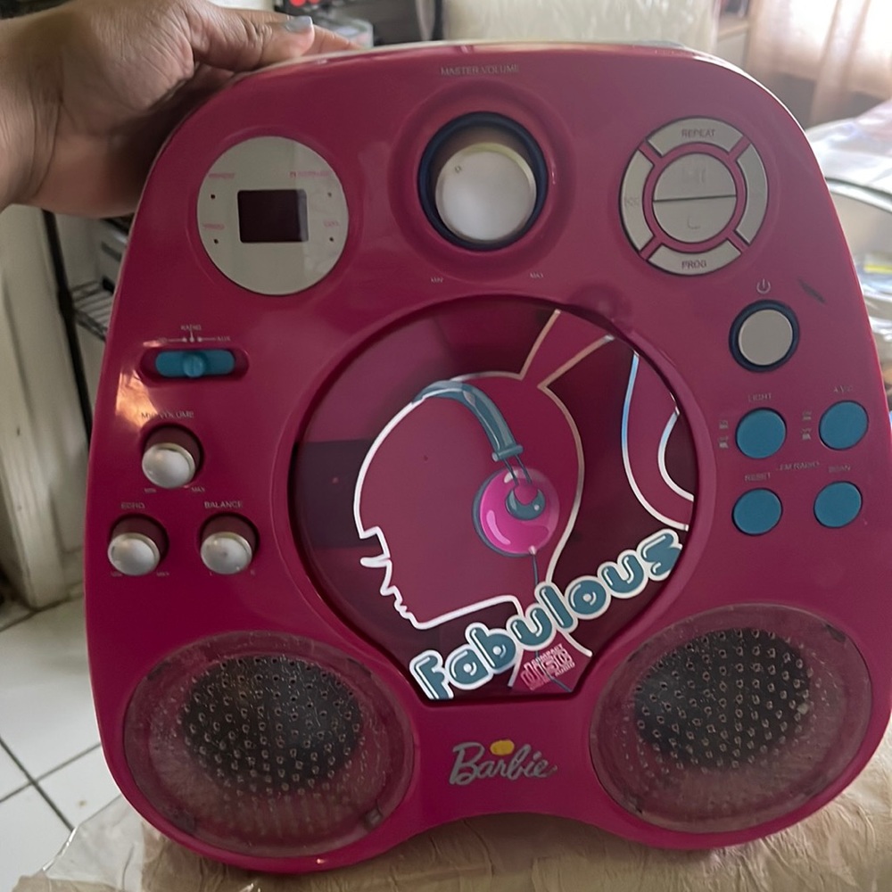 Barbie Karaoke Machine